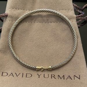 David Yurman Cable Buckle Bangle Bracelet